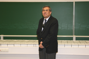 Lecture, Prof. Jun Okuda RWTH Aachen