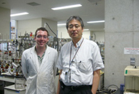 Prof. Kitamura (right) Ralph Holl (left)