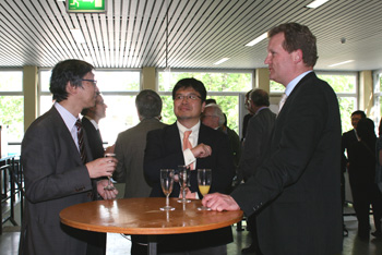 Prof. Awaga , Tanaka and Prof. Müler